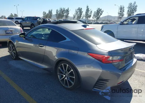 2017 Lexus Rc 200T from USA, damaged, VIN JTHHA5BC3H5005050